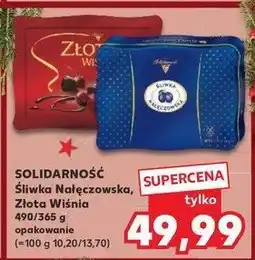 Kaufland Bombonierka Solidarność złota wiśnia oferta