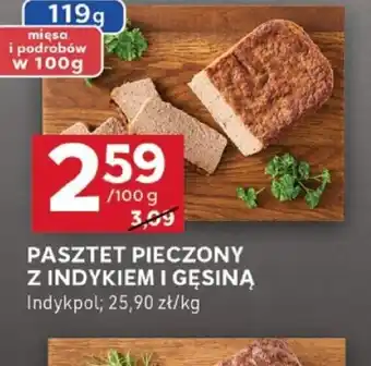 Stokrotka Optima Pasztet pieczony z indykiem i gęsiną oferta