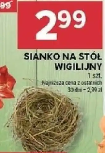 Stokrotka Market Sianko na stół wigilijny oferta