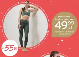 Dwustronne legginsy sportowe
