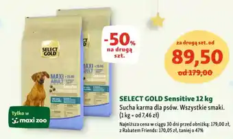 Maxi Zoo SELECT GOLD Sensitive karma dla psów oferta