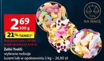 Auchan Żelki Trolli oferta