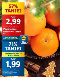 Lidl Pomarańcze oferta