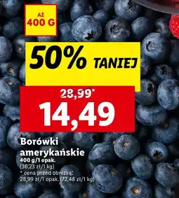 Lidl Borówki amerykańskie oferta