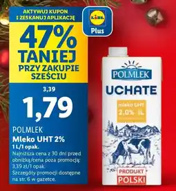 Lidl Mleko 2% Uchate oferta