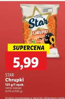 Lidl Chrupki gębolce pizza Star oferta