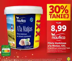Lidl Filety śledziowe a la matjas Nautica Schwartz oferta