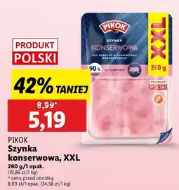 Lidl Szynka konserwowa wieprzowa Pikok oferta
