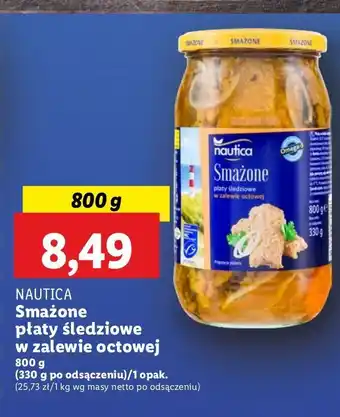 Lidl Płaty śledziowe smażone w zalewie octowej Nautica Schwartz oferta