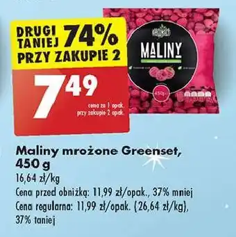 Biedronka Maliny Greenset oferta