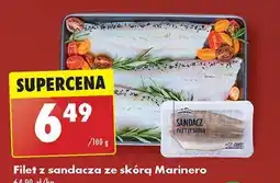 Biedronka Filet z sandacza ze skórą Marinero oferta
