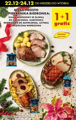 Biedronka Szynka świąteczna wieprzowa Biedronka Prosto Do Piekarnika oferta