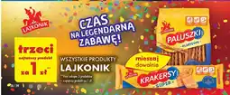 Biedronka Krakersy super Lajkonik oferta