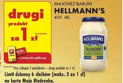 Biedronka Majonez babuni Hellmann's oferta