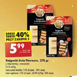 Biedronka Sajgonki z warzywami Asia Flavours oferta