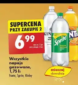 Biedronka Napój tonic water Kinley oferta