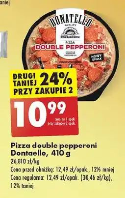 Biedronka Pizza double pepperoni Donatello oferta