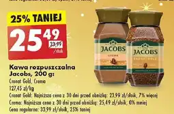 Biedronka Kawa Jacobs Cronat Gold oferta