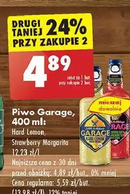Biedronka Piwo Garage Strawberry Margarita oferta