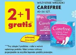 Biedronka Wkładki cotton flexiform Carefree oferta