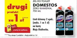 Biedronka Żel do wc blue Domestos Zero Kamienia oferta