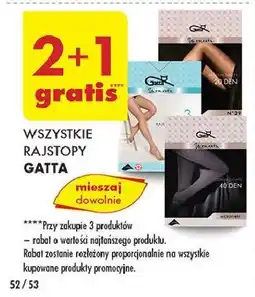 Biedronka Rajstopy damskie 40 den Gatta oferta