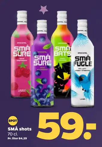 Netto SMÅ shots oferta