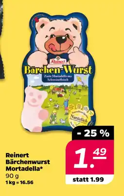 Netto Reinert Bärchenwurst Mortadella oferta