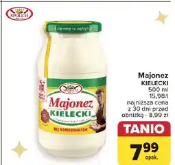 Carrefour Majonez kielecki Społem Kielce oferta