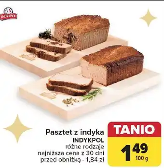 Carrefour Pasztet domowy z indyka Indykpol oferta