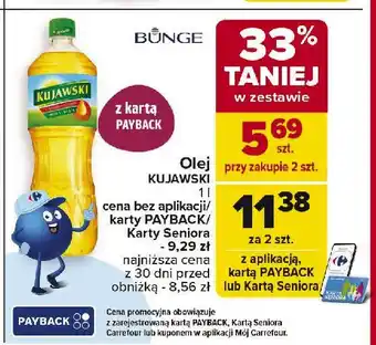 Carrefour Olej rzepakowy Kujawski Kujawski kruszwica oferta