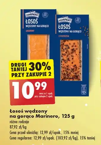 Biedronka Łosoś wędzony Marinero oferta