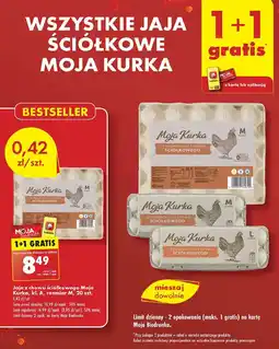 Biedronka Jaja ściółkowe Moja Kurka oferta