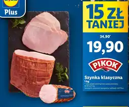 Lidl Szynka klasyczna Pikok oferta