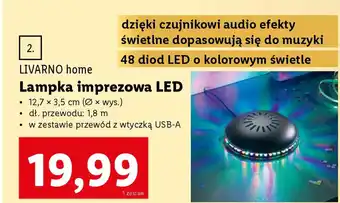 Lidl LIVARNO home Lampka imprezowa LED oferta