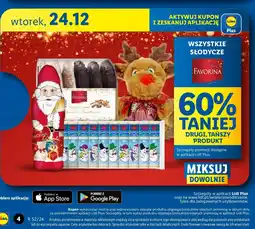 Lidl Lizaki świąteczne Favorina oferta