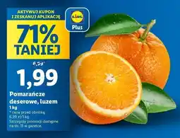 Lidl Pomarańcze deserowe oferta
