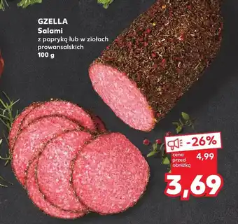 Kaufland Salami Gzella oferta