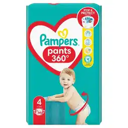 Kaufland Pampers Pants Pieluchomajtki, rozmiar 4, 66 sztuk, 9kg-15kg oferta
