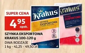 Auchan Szynka eksportowa Krakus Animex oferta