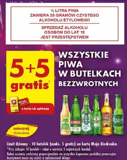 Biedronka Piwo Somersby Apple oferta