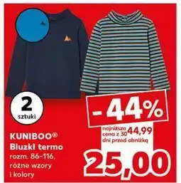 Kaufland Bluzka dziewczęca z długim rękawem 86-116 cm Kuniboo oferta