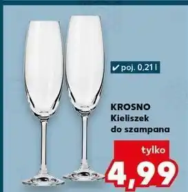 Kaufland Kieliszek do szampana 210 ml Krosno S.a oferta