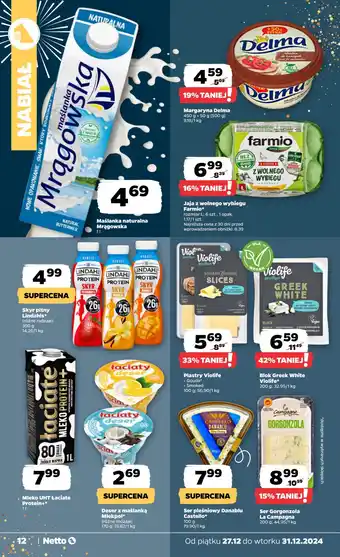 Netto Maślanka naturalna Mrągowska oferta