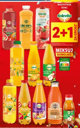 Lidl Sok 100% jabłko Solevita oferta