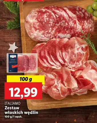 Lidl Zestaw wędlin włoskich Italiamo oferta