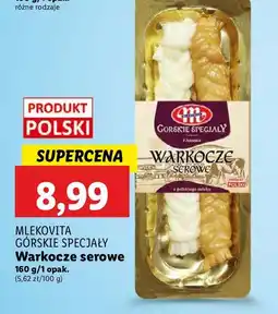 Lidl Warkocze serowe Mlekovita Górskie Specjały oferta