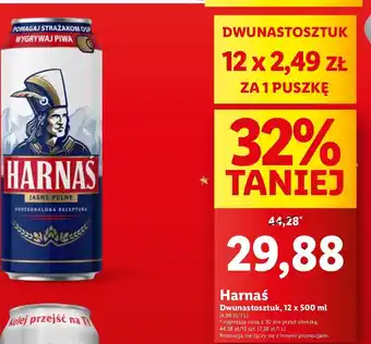 Lidl Piwo Harnaś Jasne Pełne oferta