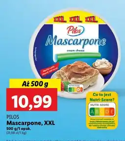 Lidl Serek mascarpone Pilos oferta