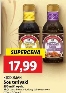 Lidl Sos teriyaki z prażonym sezamem Kikkoman oferta